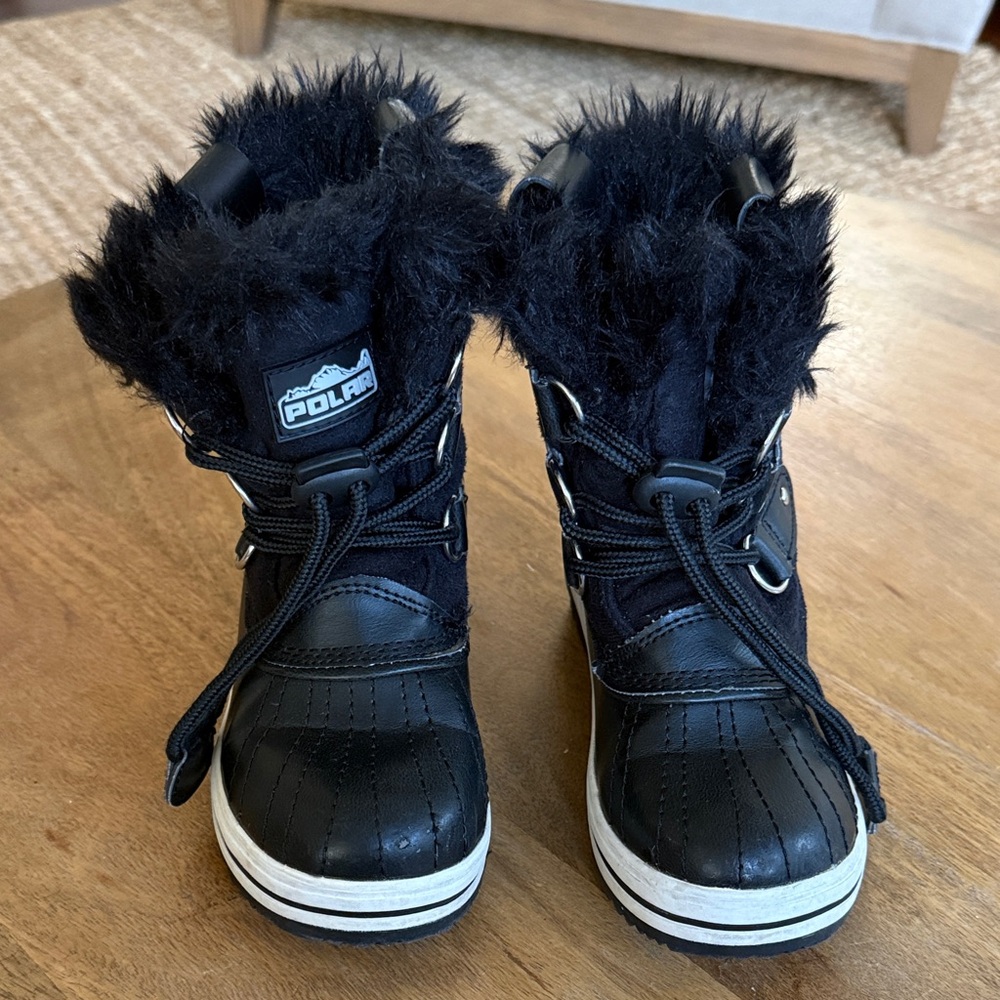 Polar kids snow boots